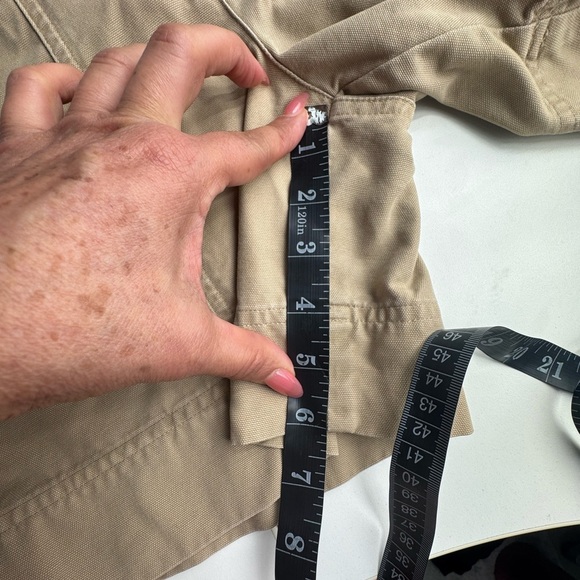 Lauren Ralph Lauren Woman’s Tan Cargo Shorts Size 6P - Picture 8 of 12